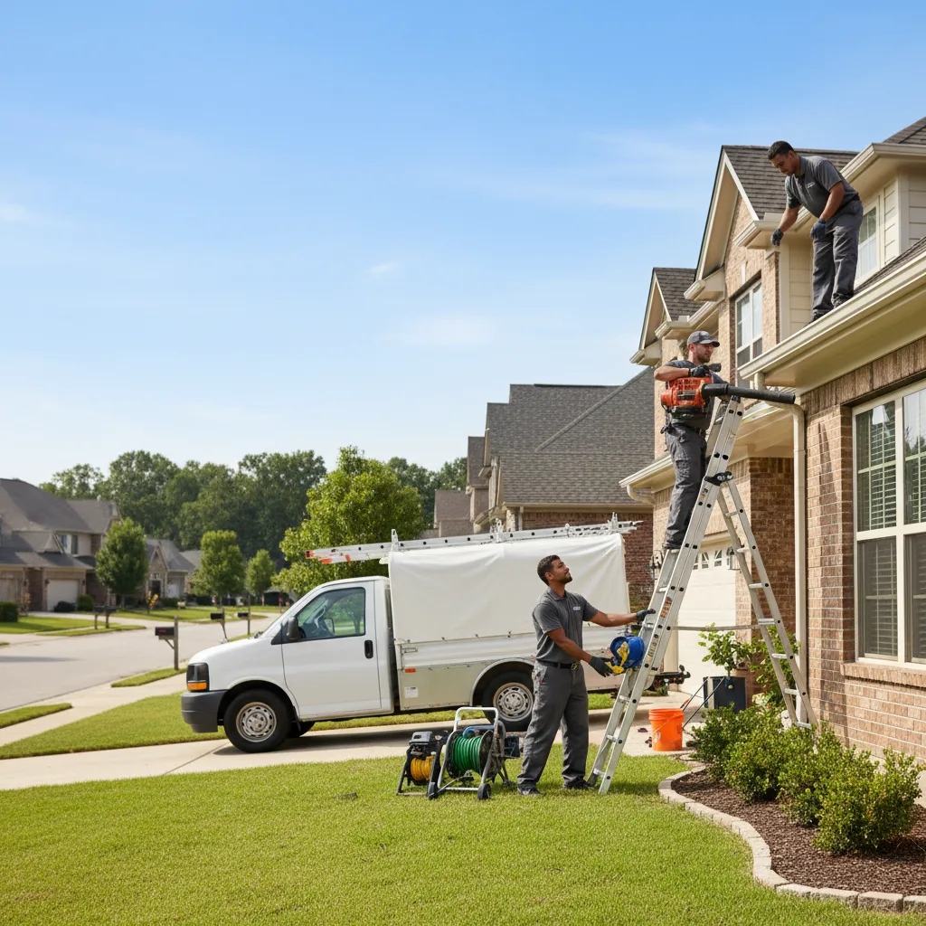 Home Gutter Service in Denmark, WI near me